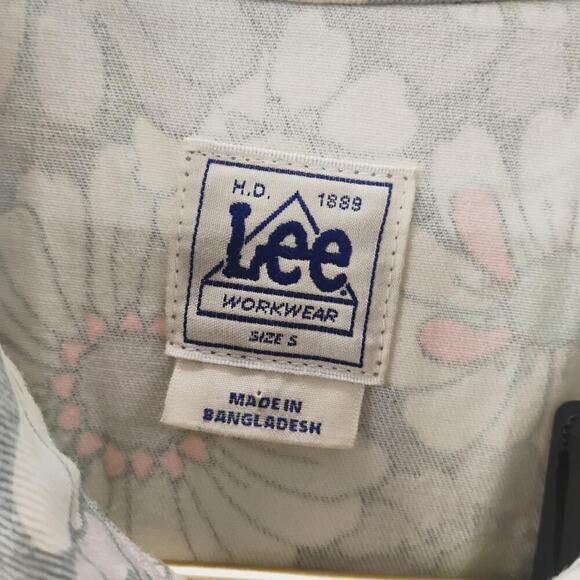 LEE Vintage Modern S Floral Union utility suit Coveralls Jumpsuit Overalls boho - Picture 6 of 15